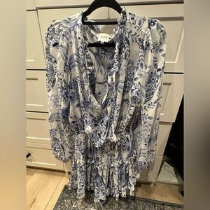MISA Dress - Size M Blue